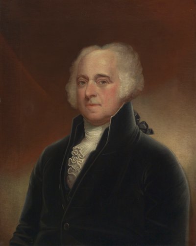 John Adams, ca. 1815 von Unbekannt
