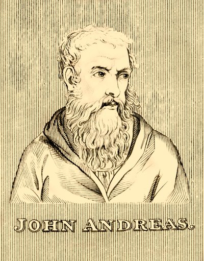 Johannes Andreas, gestorben 1348, 1830 von Unbekannt