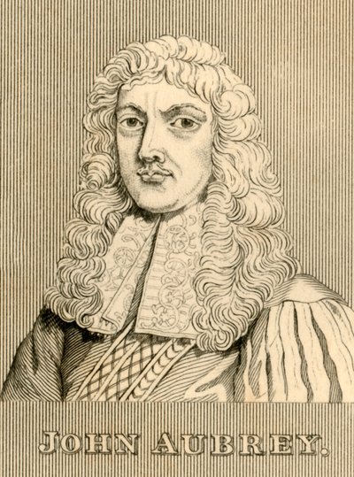 John Aubrey, 1626-1697, 1830 von Unbekannt