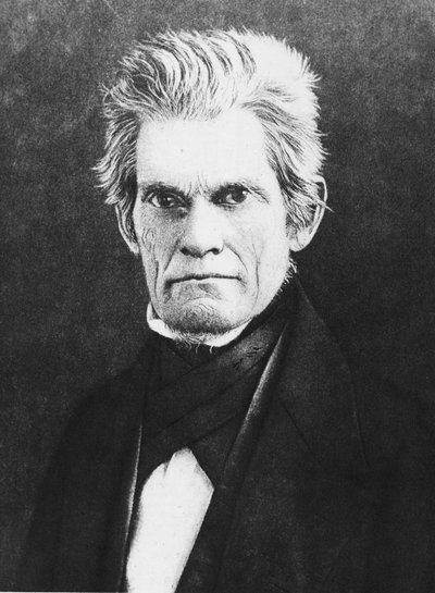 John Caldwell Calhoun, amerikanischer Staatsmann, 19. Jahrhundert von Unbekannt