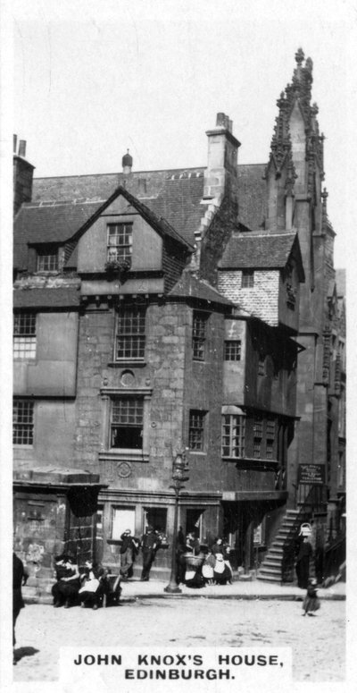John Knoxs Haus, Edinburgh, ca. 1920er von Unbekannt