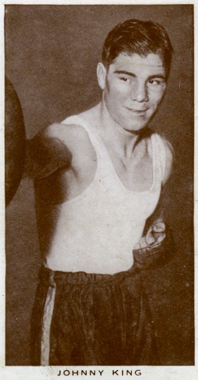 Johnny King, britischer Boxer, 1938 von Unbekannt