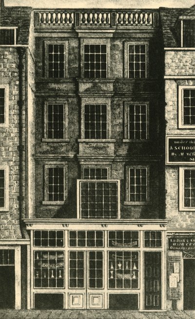 Jonathan Wilds Haus, 1813, 1925 von Unbekannt