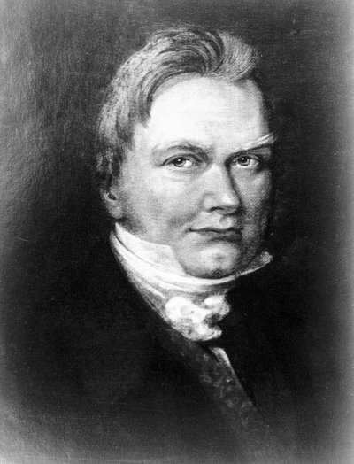 Jons Jacob Berzelius, schwedischer Chemiker, frühes 19. Jahrhundert von Unbekannt