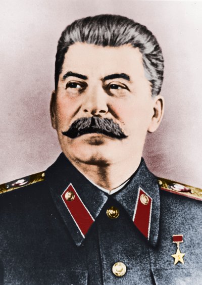 Joseph Stalin 1879-1953, sowjetischer Führer, um 1940er Jahre von Unbekannt
