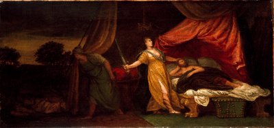 Judith kurz vor der Tötung von Holofernes, 16. Jahrhundert von Unbekannt
