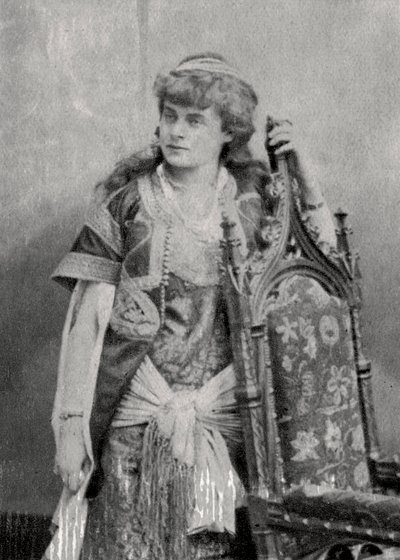 Julie Feyghine, französische Schauspielerin von Unbekannt