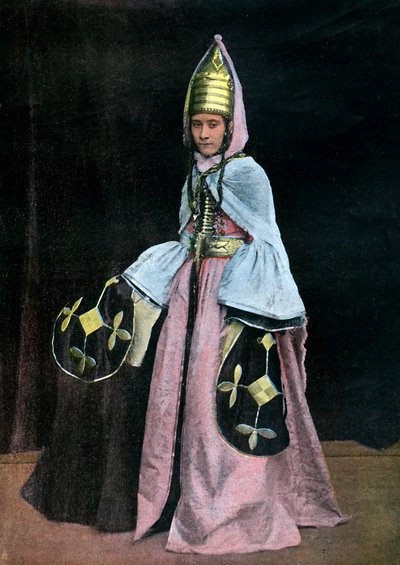 Kabardinische Frau, ca. 1890 von Unbekannt