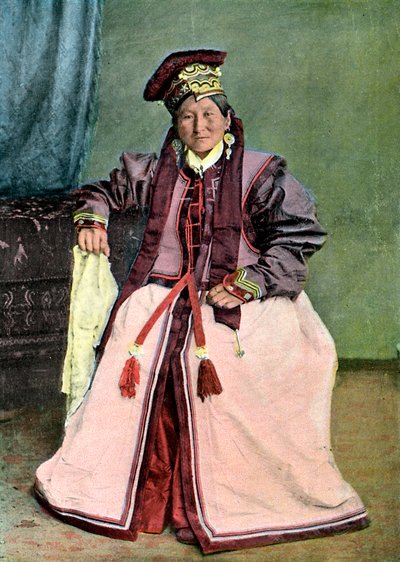Kalmückische Prinzessin, ca. 1890 von Unbekannt