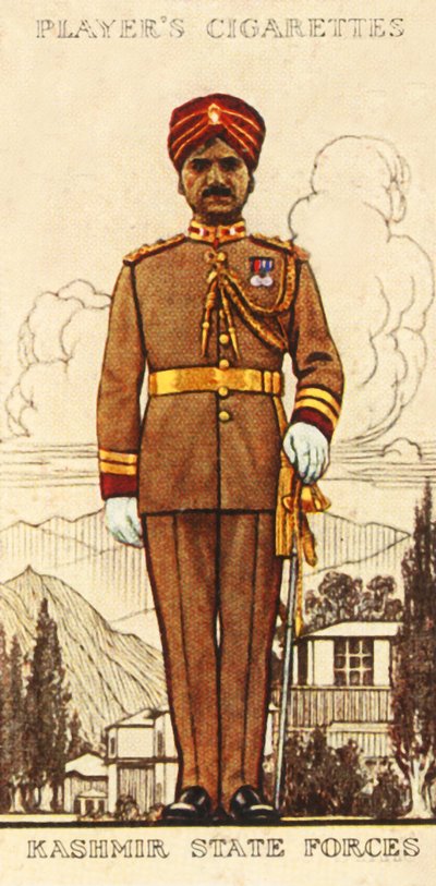Kashmir-Streitkräfte, 1936 von Unbekannt