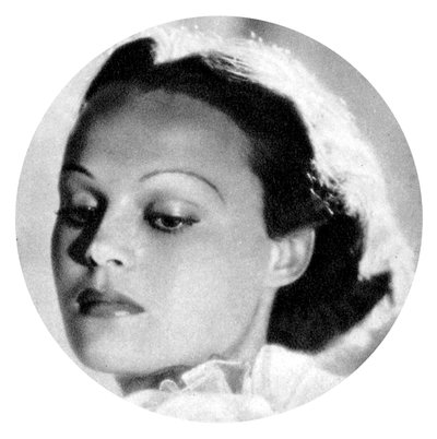 Katherine DeMille, kanadisch-amerikanische Schauspielerin, 1934-1935 von Unbekannt