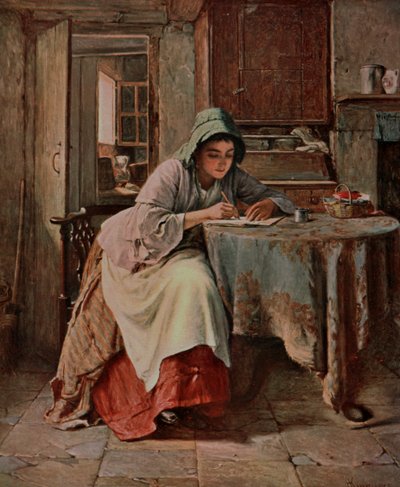 Katies Brief, 1875, ca. 1902 von Unbekannt