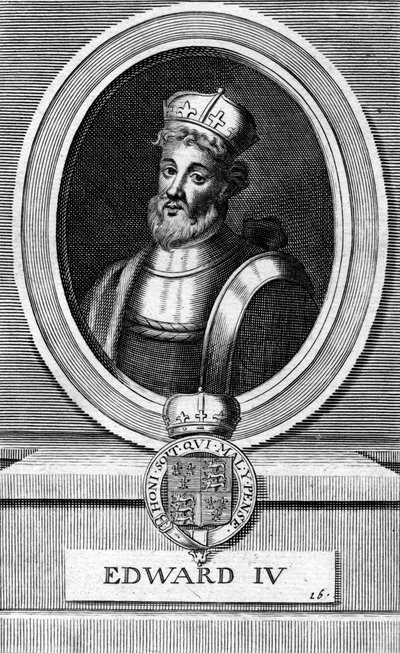 König Eduard IV. von England von Unbekannt