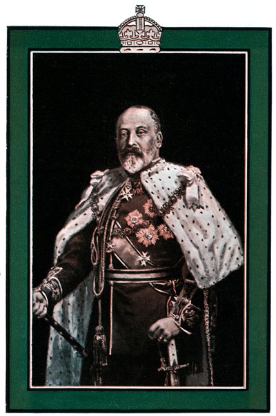 König Edward VII. 1841-1910, 1902-1903 von Unbekannt