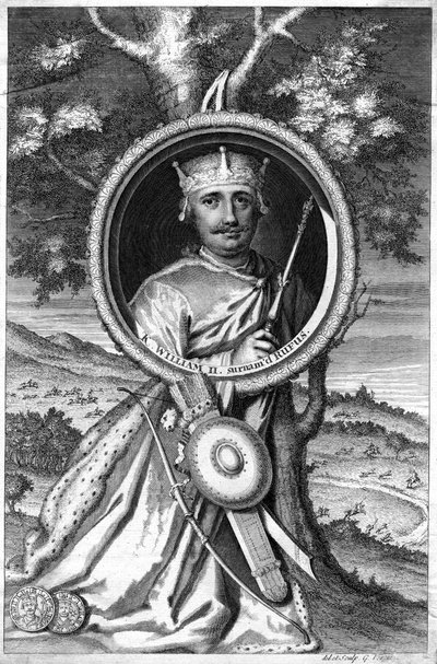 König Wilhelm II. von England von Unbekannt