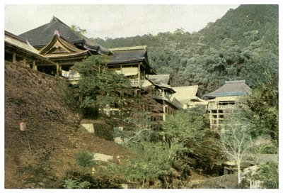 Kiyomizu-Tempel, Kyoto, Japan von Unbekannt