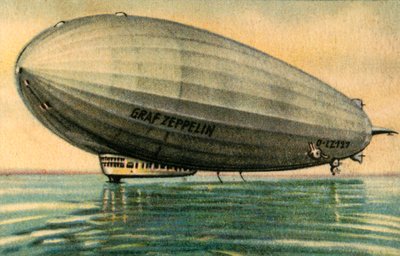 LZ 127 Graf Zeppelin, 1928, 1932 von Unbekannt