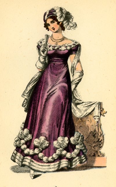 La Belle Assemblée, 1823, 1943 von Unbekannt