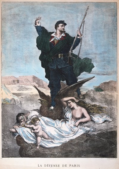 La Défense de Paris, Deutsch-Französischer Krieg, 1870-1871 von Unbekannt