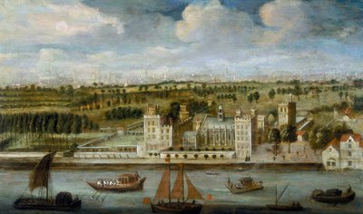 Lambeth Palace, ca. 1715 von Unbekannt