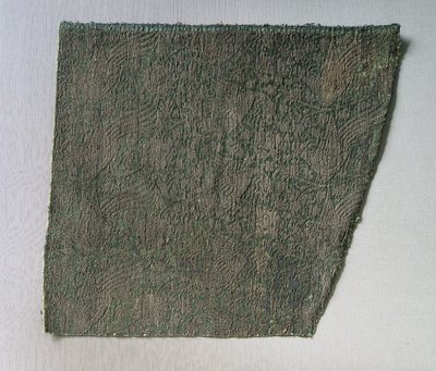 Lampas mit Phönixen zwischen wellenförmigen Ranken, späte 1200er-1300er Jahre von Unbekannt