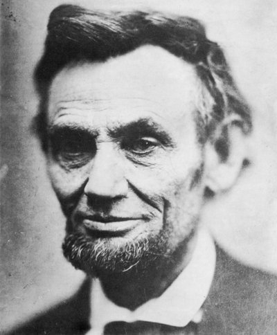 Letztes Foto von Abraham Lincoln, 1809-1865, April 1865 von Unbekannt