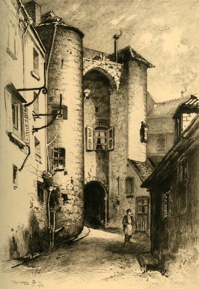 Le Passage Des Chénizelles À Laon Aisne, 1903 von Unbekannt