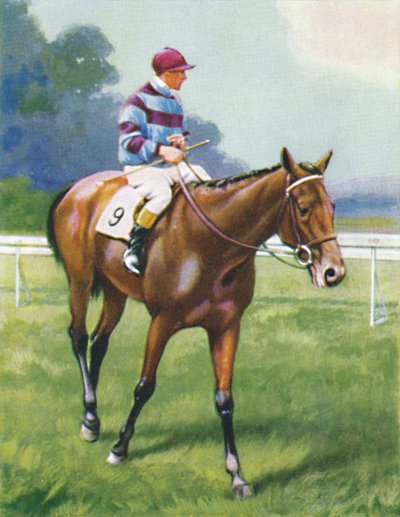 Legende von Frankreich, Jockey: A. Richardson, 1939 von Unbekannt