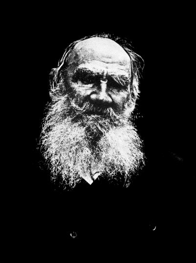 Leo Tolstoi, russischer Schriftsteller, ca. 1900-1956 von Unbekannt