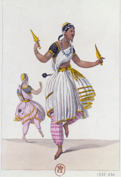 Les Bayaderes, 1838 von Unbekannt