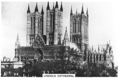 Kathedrale von Lincoln, 1936 von Unbekannt