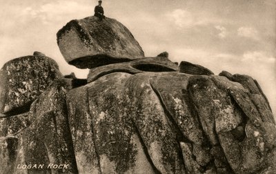 Logan Rock, 20. Jahrhundert von Unbekannt