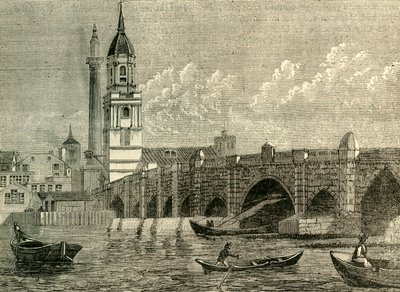 London Bridge, um 1872 von Unbekannt