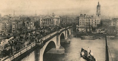 London Bridge, um 1906 von Unbekannt