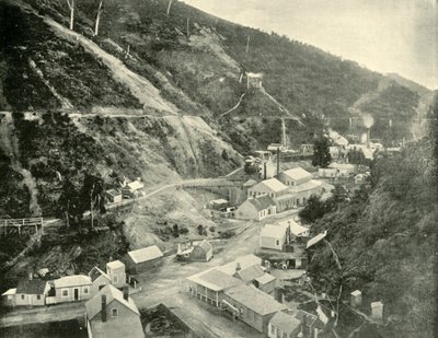 Langer Tunnel Goldmine, Walhalla, 1901 von Unbekannt