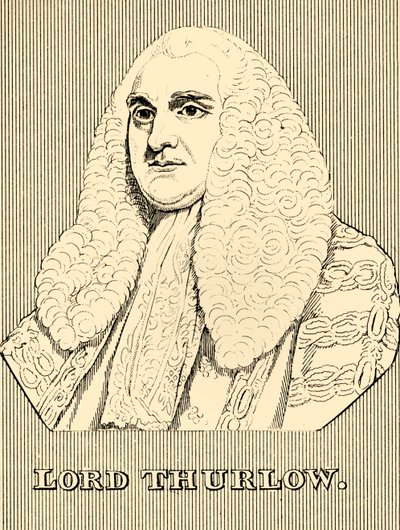 Lord Thurlow, 1731-1806 von Unbekannt