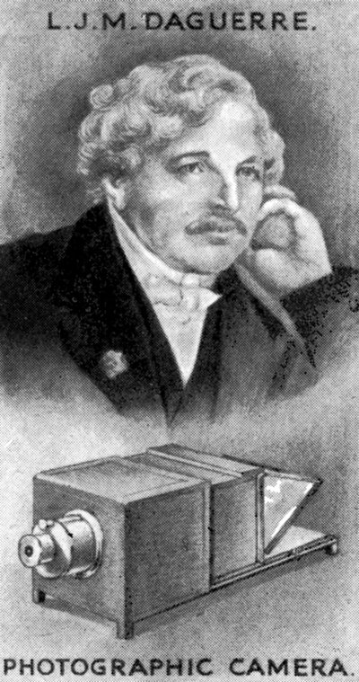 Louis-Jacques-Mandé Daguerre, französischer Künstler und Chemiker, ca. 1924 von Unbekannt