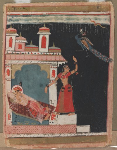 Madhu Madhavi Ragini, um 1630-1640 von Unbekannt