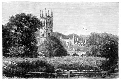 Magdalen College, Oxford, 1900 von Unbekannt