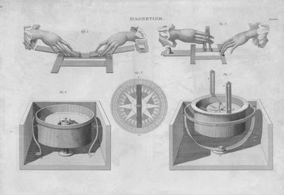 Magnetismus, 1833 von Unbekannt