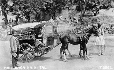 Posttonga, Nainital, Indien, 1917 von Unbekannt