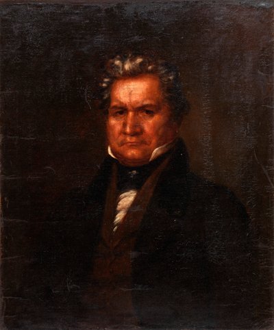 Major Ridge, Porträt eines Cherokee-Indianers von Unbekannt