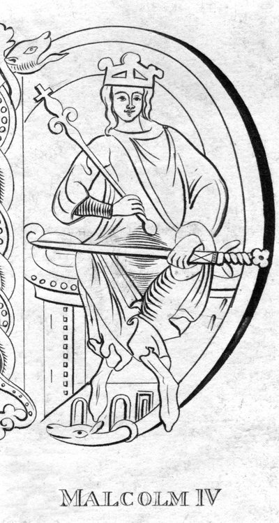 Malcolm IV., König von Schottland von Unbekannt