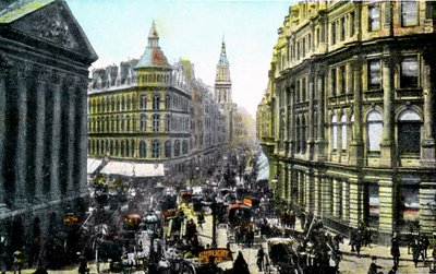 Mansion House und Cheapside, London, frühes 20. Jahrhundert von Unbekannt