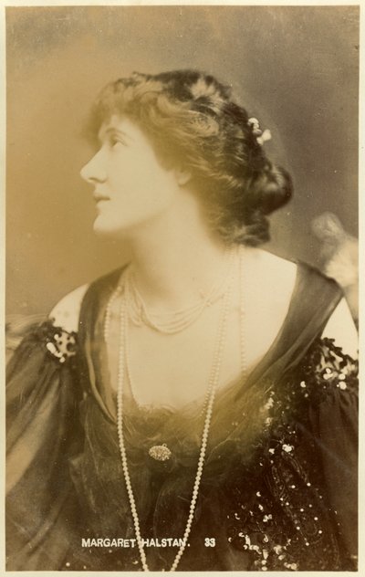 Margaret Halstan, britische Schauspielerin, um 1900er Jahre von Unbekannt