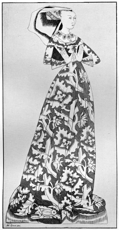 Margaret, Lady Peyton, ca. 1484, 1910 von Unbekannt