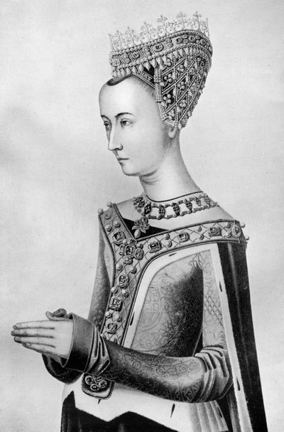 Margarete von Schottland, ca. 1483, 1910 von Unbekannt