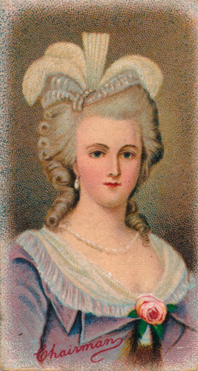 Marie Antoinette, Königin von Frankreich von Unbekannt
