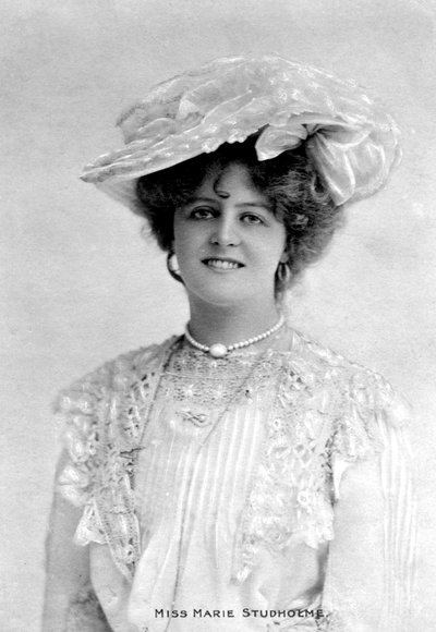 Marie Studholme 1875-1930, englische Schauspielerin, 1903 von Unbekannt