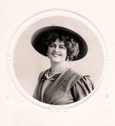 Marie Studholme 1875-1930, englische Schauspielerin, 1909 von Unbekannt
